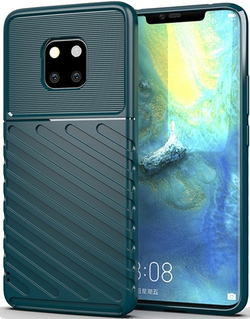 Чехол для Huawei Mate 20 Pro (Mate20 RS) цвет Green (зеленый), серия Onyx от Caseport