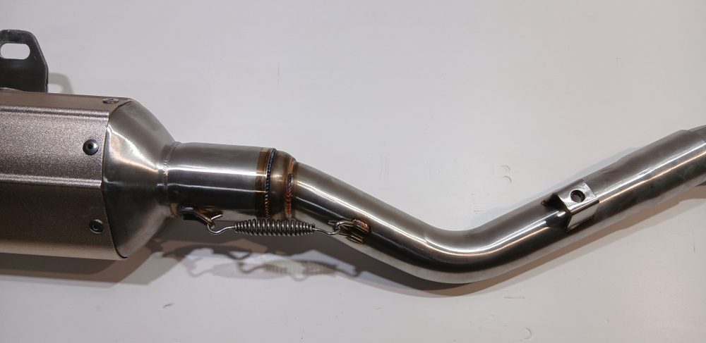 Глушитель в сборе Мотоцикл Kugoo JL300