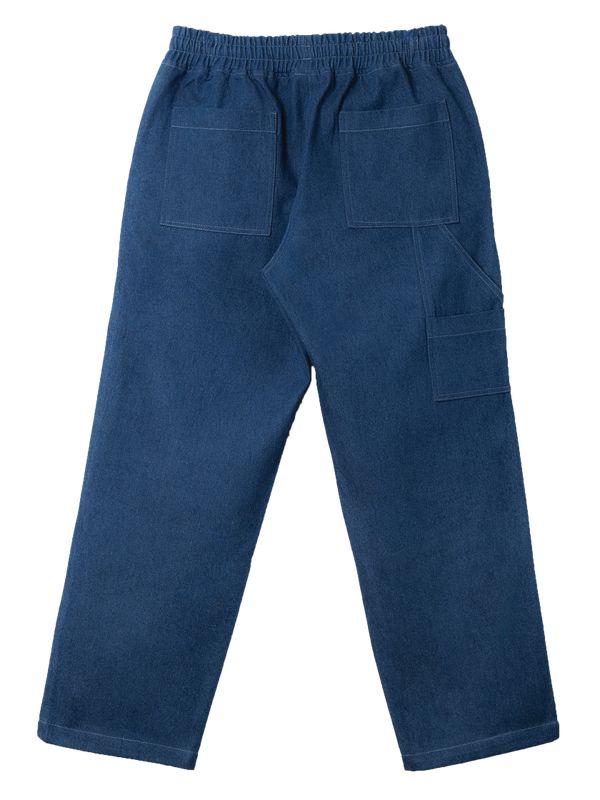 Брюки Side Pocket синие - фото 5