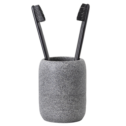 Стакан для зубных щеток Loup, графитовый