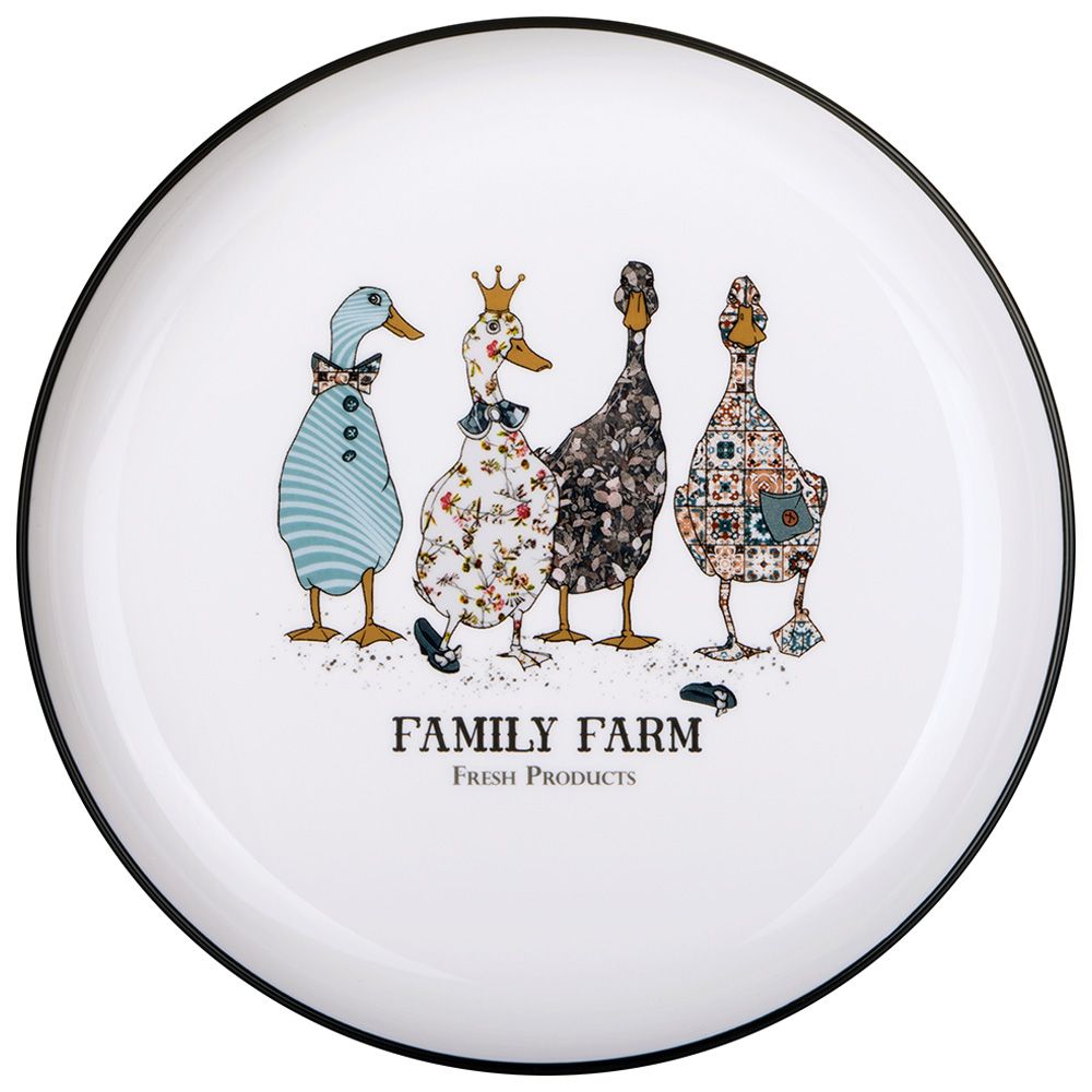 ТАРЕЛКА ЗАКУСОЧНАЯ LEFARD "FAMILY FARM" 20*2 СМ (КОР=36ШТ.)
