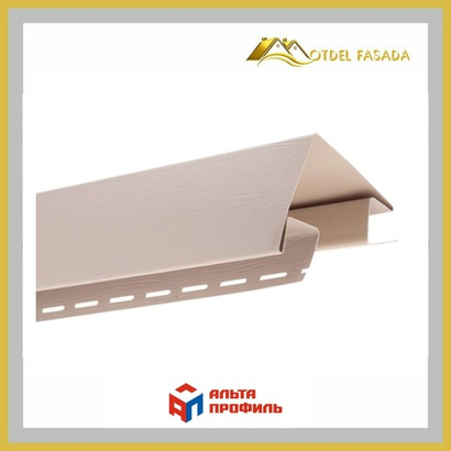 Угол наружный  Альта профиль Т-12 Бежевый 3м