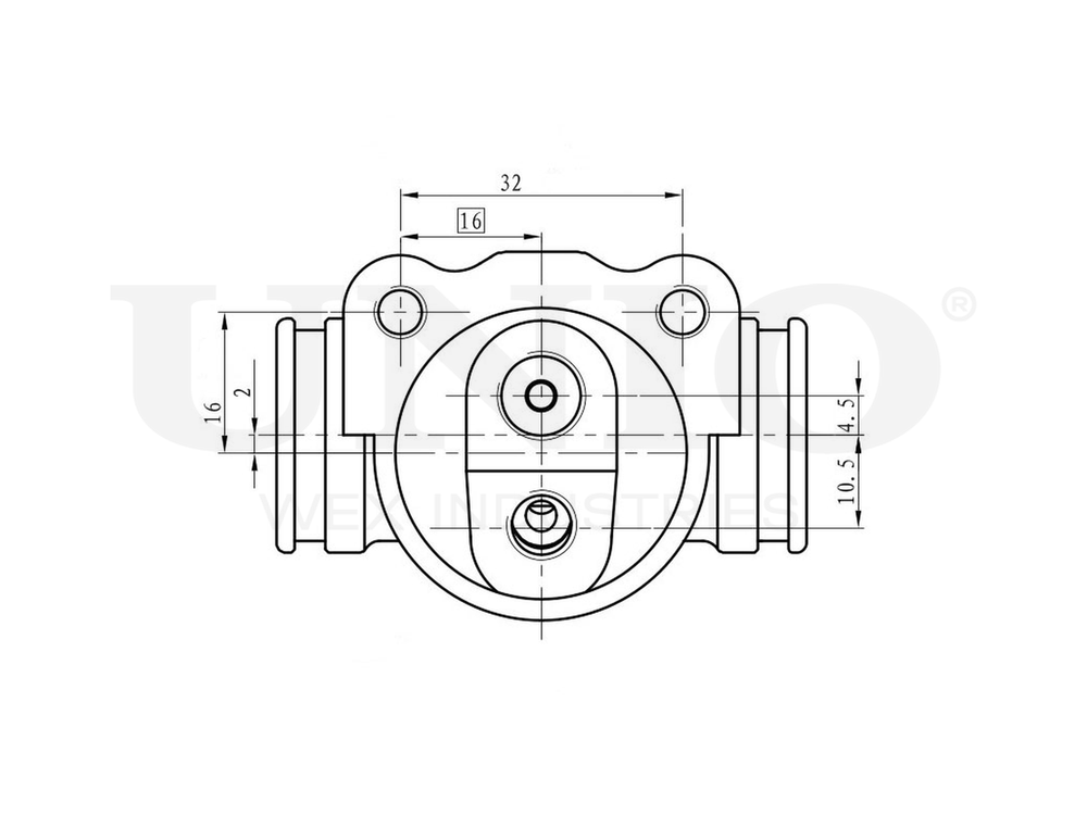 Цилиндр тормозной колесный UNIO BRC-20501