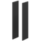 Боковины декоративные KZD-38B Графит 384x50x1162 Кортез