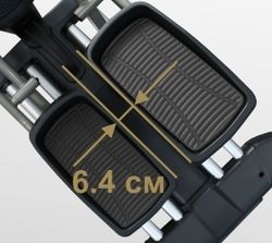 Эллиптический тренажёр BRONZE GYM X800M