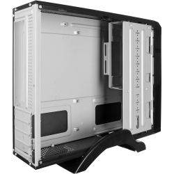 Exegate EX268692RUS Корпус MiniITX Exegate MI-207 Black, miniITX/mATX, &lt;без БП&gt;, 2*USB, Audio