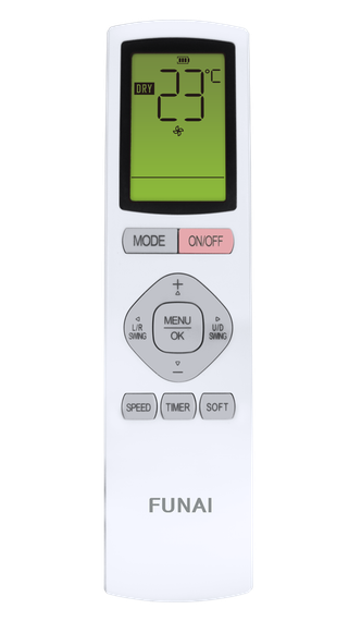 Внутренний блок настенного типа серии KAGAMI SHIRO ORIGAMI KODO Inverter RAM-I-KMS35HP.W01/S