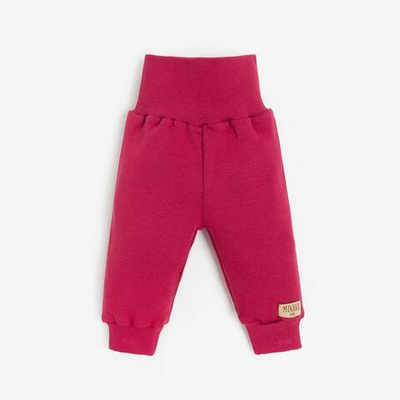 Штаны для девочек фуксия, р. 74-80 см 7994870 (MINAKU)