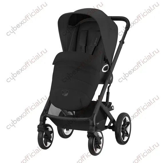 Детская коляска Cybex Talos S Lux 2 в 1 BLK Moon Black