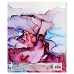 Тетрадь на кольцах А5 (175х215 мм), 240 л., обложка твердый картон, клетка, BRAUBERG, "Акварель", 404096