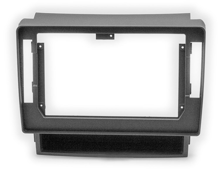 Комплект рамки с разъёмами 10" Toyota Alphard H20, Vellfire 2008-2014 (компл. с полочкой под магнитолой)монитор утоплен - Car-Smart 9536