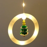 Гирлянда для дома БАХРОМА «С Новым Годом» ш2,5м* в0,45/0,65м 110 ламп LED, прозрачн.пров, 8 режимов, IP-20, Теплый белый (возможность соединения)