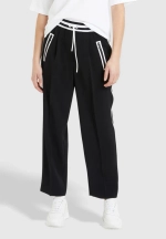 Брюки Marc Aurel 1664 черный полосы белым