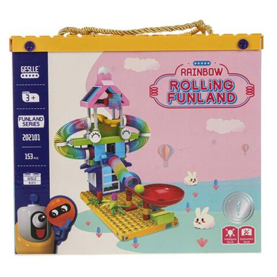 Конструктор сборный "Страна пружиния"(153эл.) (23.5×13×20.5см) (Арт. Y843251)