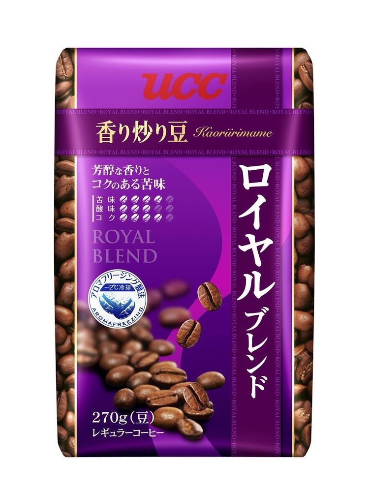 Кофе в зернах UCC Kaori Irim Royal Blend, 270 г