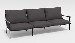 Calma long, набор антрацит/антрацит, алюминий