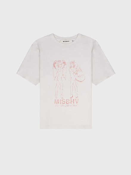 Футболка MISBHV Devil&Angel Off White
