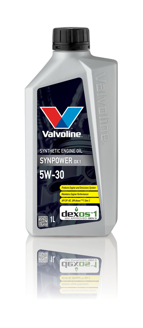 Масло моторное синтетическое Valvoline 5W-30 SynPower DX1 SW, 1л