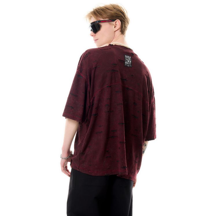 Футболка ISSAYA UTOPIA, бордо