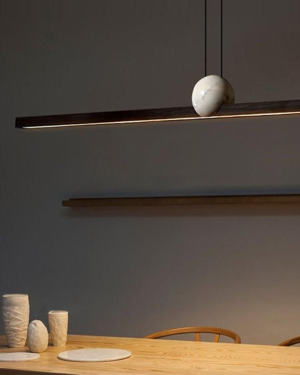 Минималистичная продолговатая модель в двух расцветках — латунь и чёрный ✨