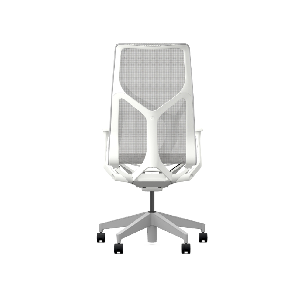 Кресло Herman Miller Cosm, высокая спинка, цвет Mineral, нерегулируемые подлокотники