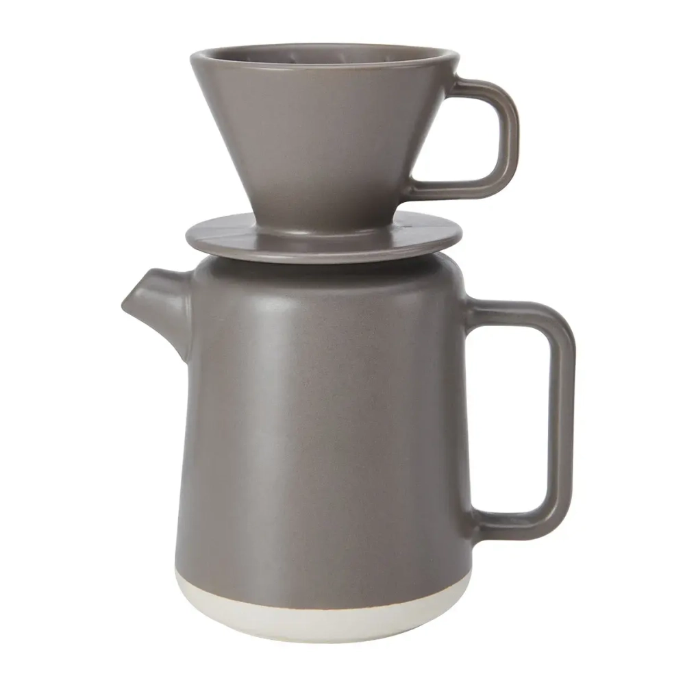 Kitchen Craft Кофеварка La Cafetiere 800 мл с керамикой Siltek Seville серая