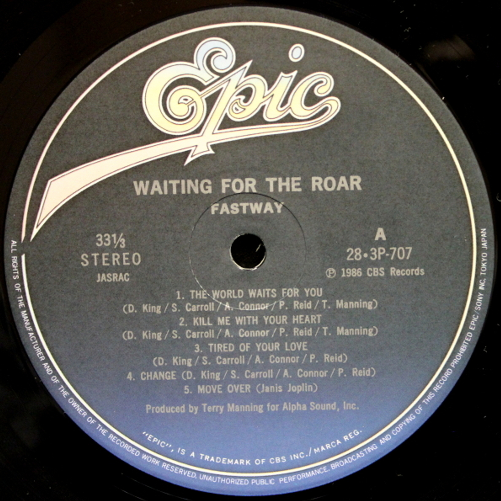Fastway / Waiting For The Roar (LP)