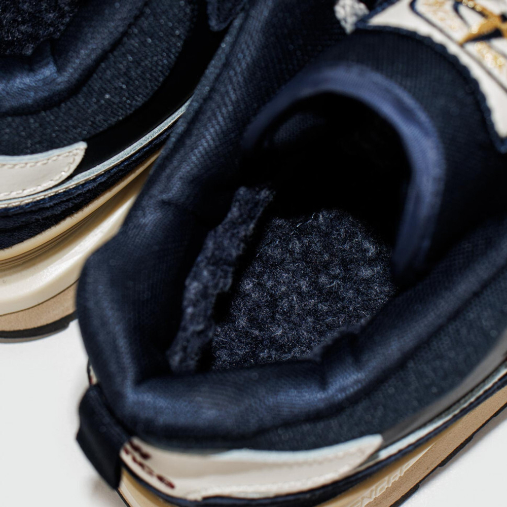 кроссовки New Balance 574 Mid x Stone Island Blue / White Winter