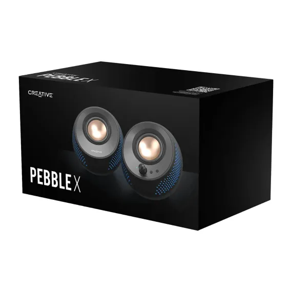 Creative PEBBLE X (with adapter) Black