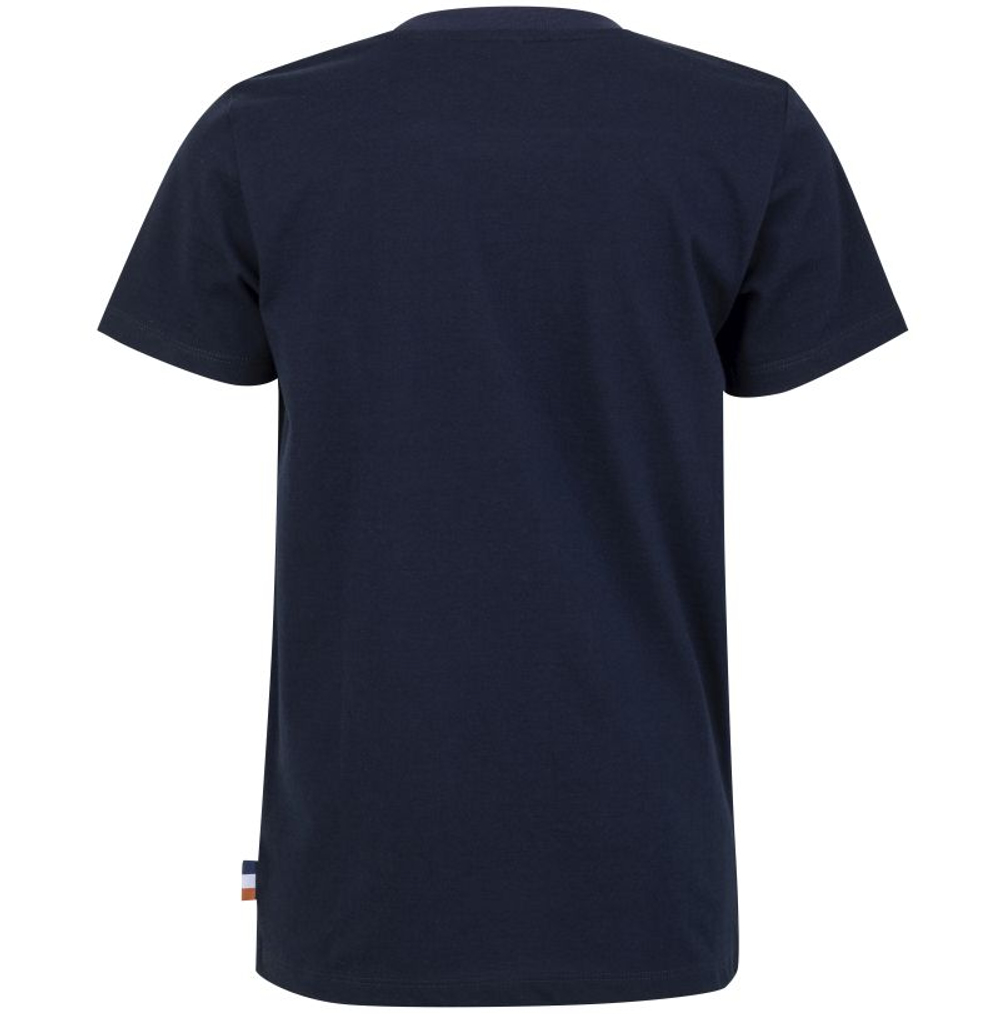 Футболка для мальчика теннисная Roland Garros Kids Big Logo - navy