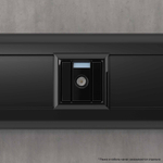 Розетка TV проходная модульная, "Avanti", "Черный квадрат", 1 модуль