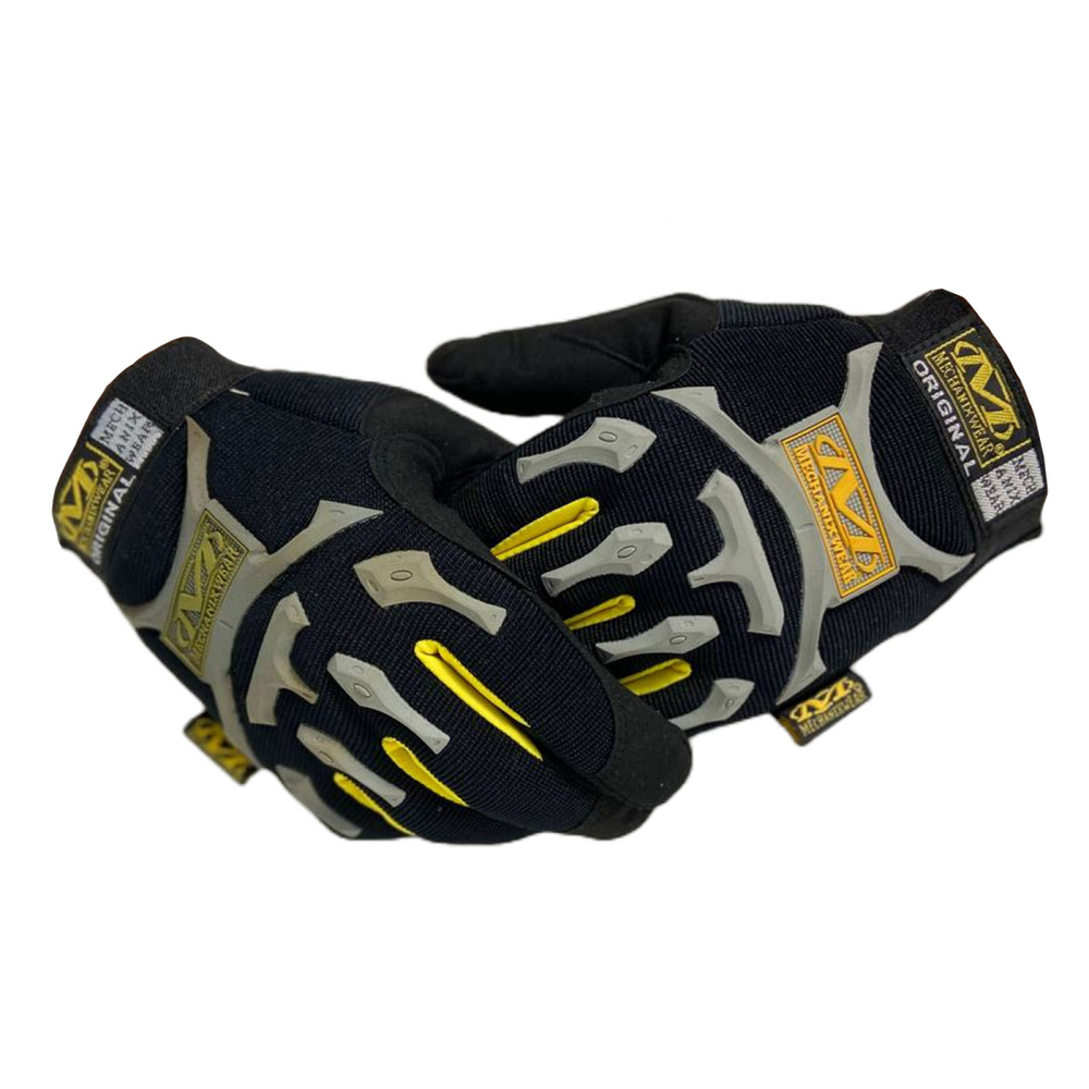 Тактические перчатки с защитой пальцев Mechanix Original S