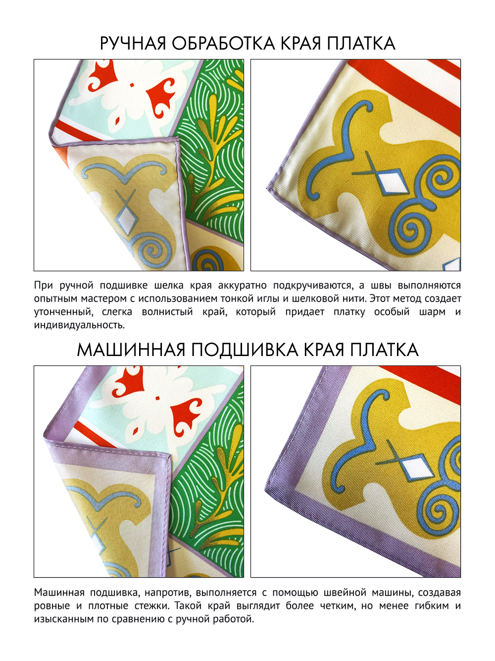 Платок «Женский лик Алтая. Весна»