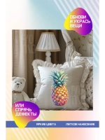 Термонаклейка на одежду, термопринт Ананас