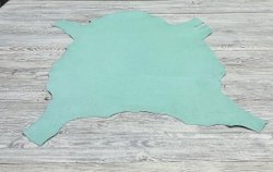 Mammuth Mint (1,6-1,8 мм), цв. Зеленый, натуральная кожа козы