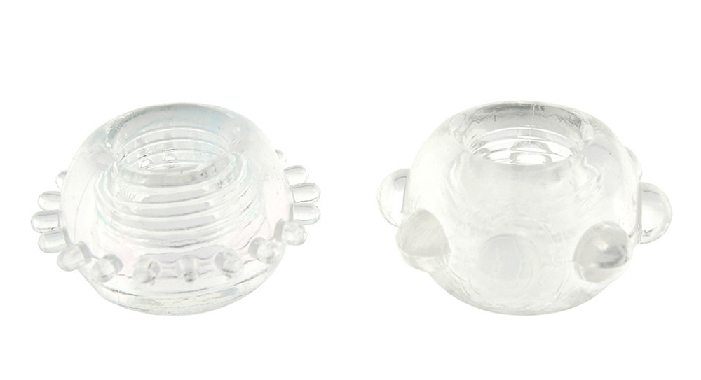 Набор прозрачных эрекционных колец POWER STRETCHY (Цвет: прозрачный)