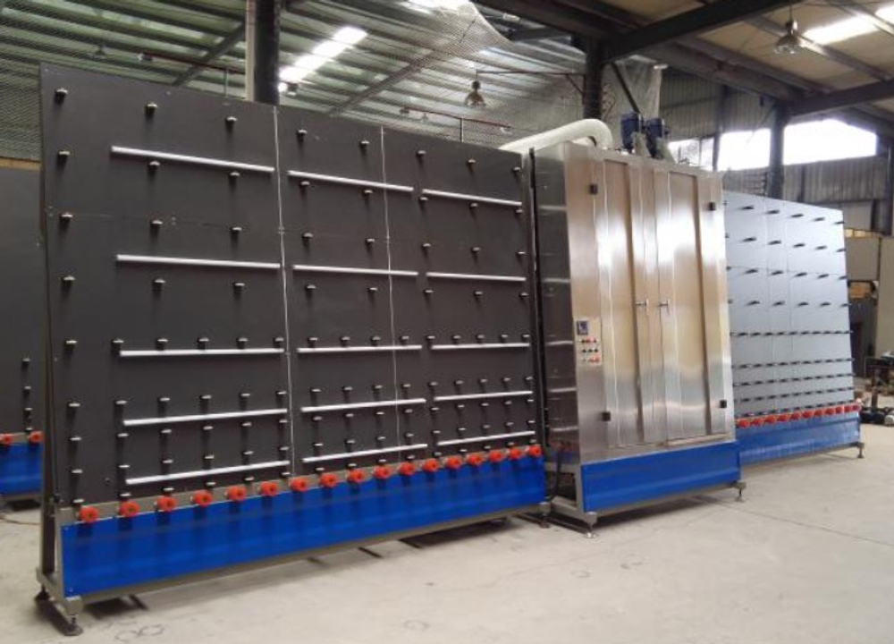 Вертикальная машина для мойки стекла Low-e SBT-LB2500