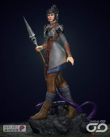 Фигурка Шэдоухарт Shadowheart Baldur's Gate 3 bg3