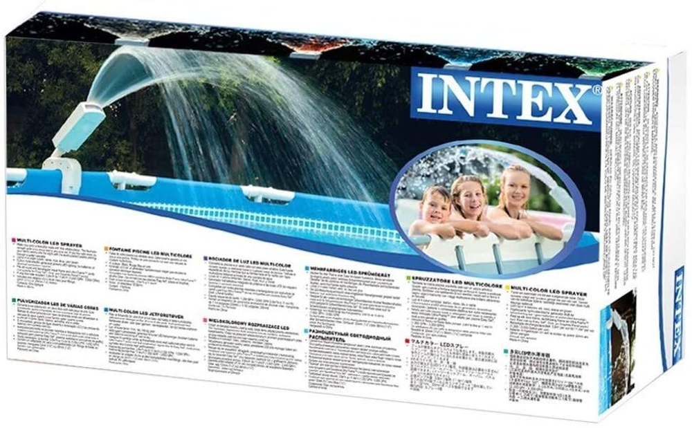 Навесной скиммер для бассейна Intex 28000, автоматический уловитель мусора Интекс Deluxe