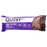 Quest Nutrition, Протеиновый батончик, двойные кусочки шоколада, 4 батончика, 60 г (2,12 унции)