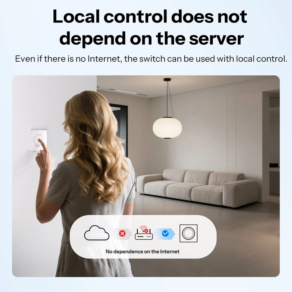 Выключатель MATTER с поддержкой Wi-Fi SONOFF MINIR4M-E