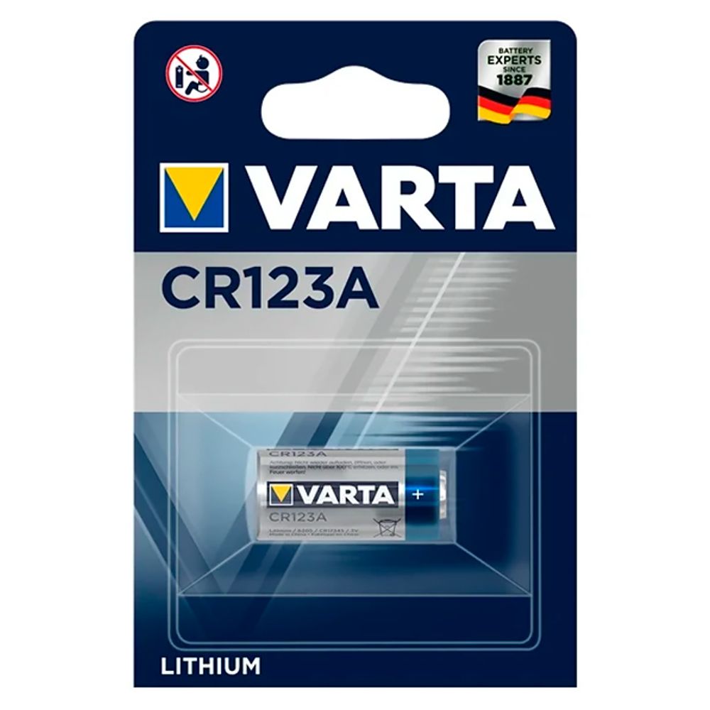 Батарейка VARTA PROFESSIONAL &quot;CR123A&quot; 1шт.