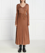 Платье с ремешком TWINSET - коричневый(232TT3270)