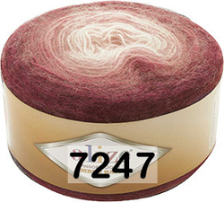 Пряжа Angora Gold Ombre Batik, 150 г, 825м, 20%шерcть,80%акрил (цена за 1 шт)