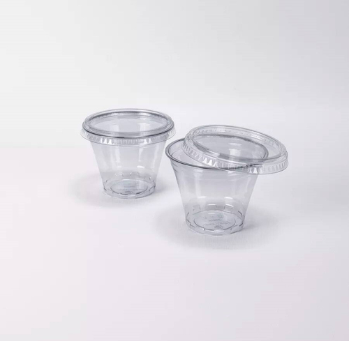 Стакан 200мл с плоской или купольной крышкой
