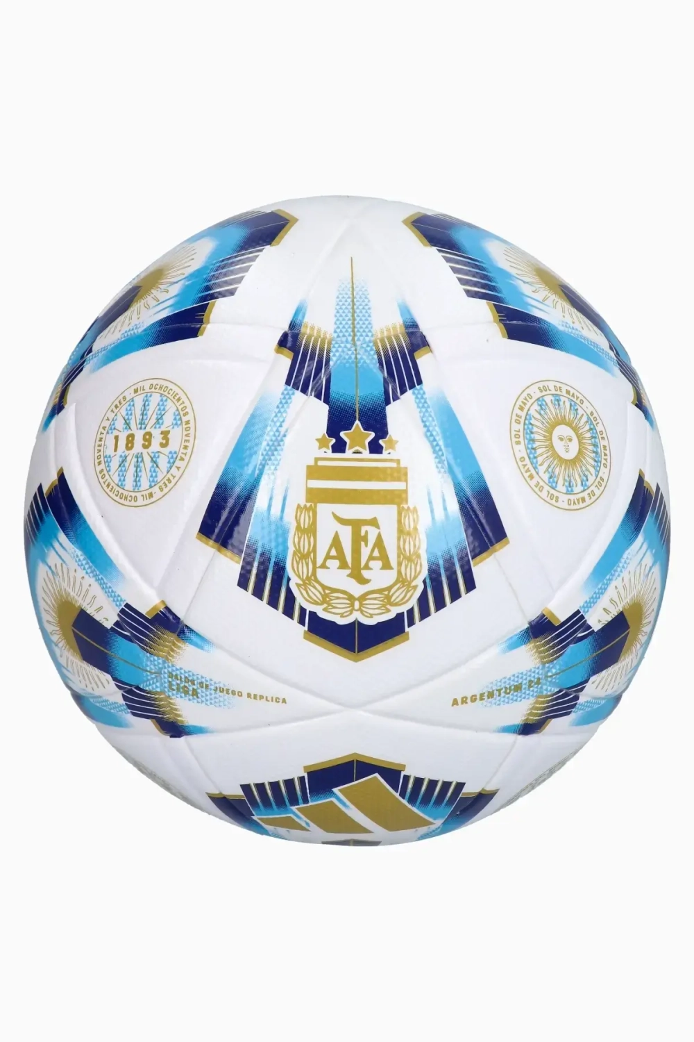 Футбольный мяч adidas Аргентина 2024 League размер 4 - белый