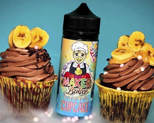 Купить MAKER BAKER - Banana Cupcake 120 мл