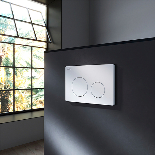 Клавиша смыва AM.PM PrimeFit L I090101 Белая глянцевая