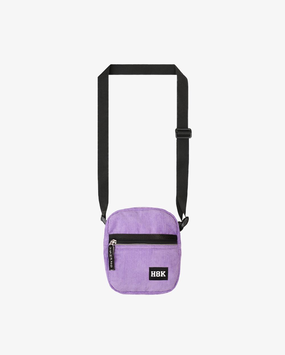 Сумка Hook Мессенджер Смол Вельвет колорблок фиолетовая