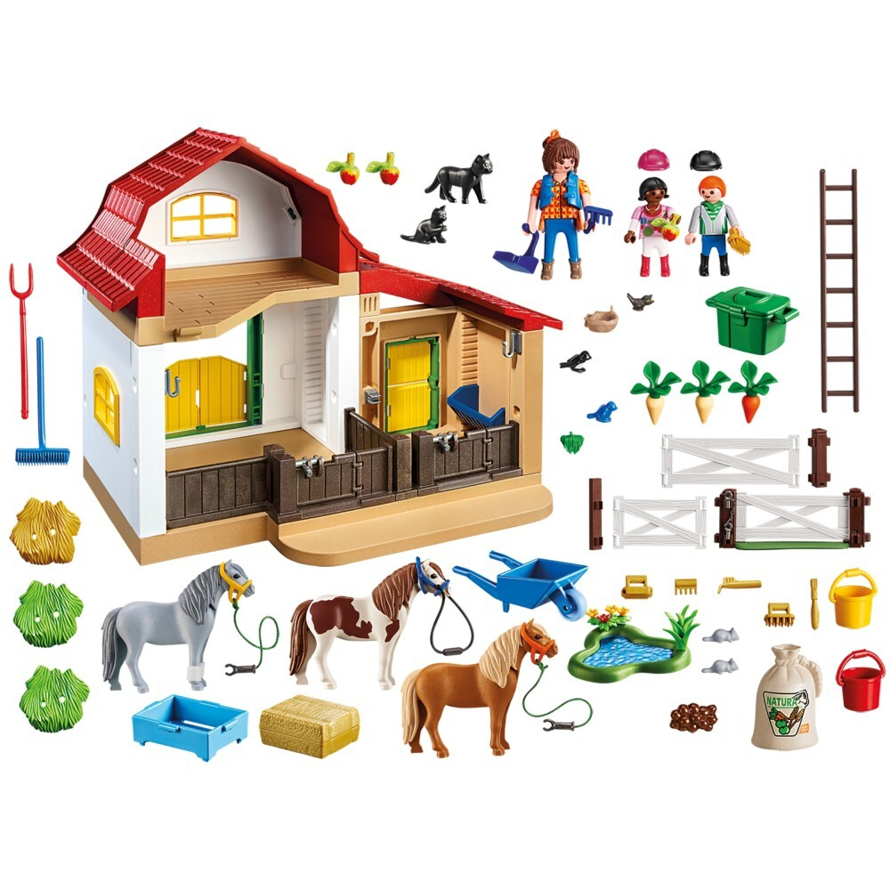 Playmobil - Деревенская ферма пони 5684 / артикул   5684  / GTIN 4008789056849